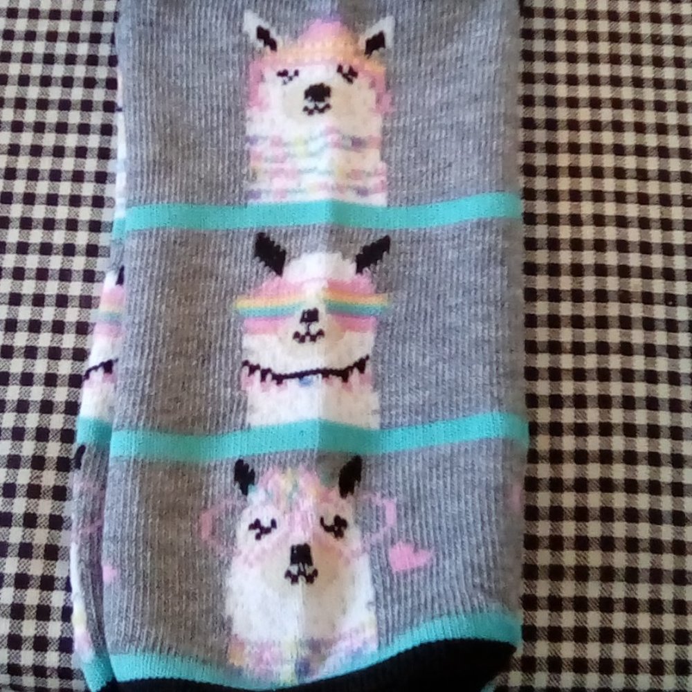 K. Bell Llama Socks